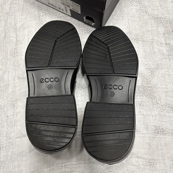 ECCO Lisbon Apron Slipon Men's Shoes 622144 01001 Sz 43 US 9-9.5 Black - Picture 4 of 13